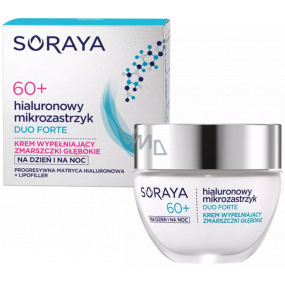 Soraya Hyaluronic Micro-Injection Duo Forte 60+ krém proti vráskám vyplňující hluboké vrásky na den/noc 50 ml