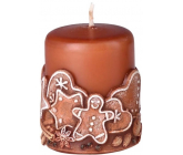 Candles Perník Gingerbread vonná svíčka válec 50 x 60 mm