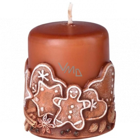 Candles Perník Gingerbread vonná svíčka válec 50 x 60 mm