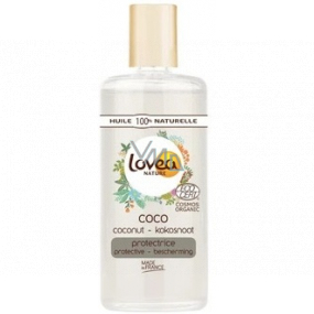 Lovea Bio Kokosový olej a vitamin A a E, ochranný pleťový, tělový vlasový olej 100 ml