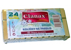 Clanax Kolíčky na prádlo dřevěné 24 kusů