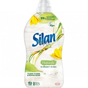 Silan Naturals Ylang Ylang & Vetiver Scent koncentrovaná aviváž 58 dávek 1,45 l