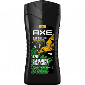 Axe Wild Mojito & Cedarwood 3v1 sprchový gel pro muže 250 ml