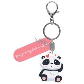 Albi Klíčenka obrázková s karabinkou Panda