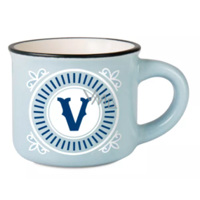 Albi Espresso hrneček - Písmeno V 45 ml