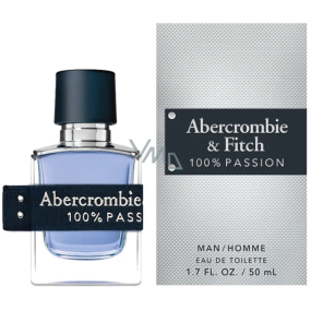 Abercrombie + Fitch 100% Passion toaletní voda pro muže 50 ml