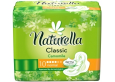 Naturella Classic Normal hygienické vložky s heřmánkem 10 kusů