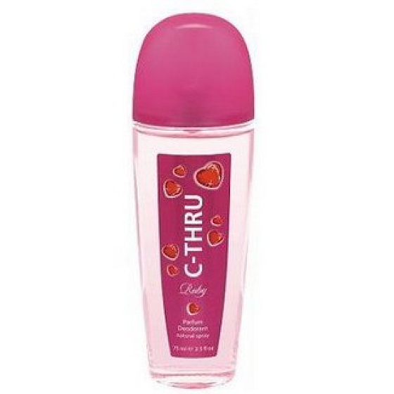 C-Thru Ruby parfémovaný deodorant sklo pro ženy 75 ml