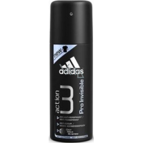 Adidas Action 3 Pro Invisible antiperspirant deodorant sprej pro muže 150 ml