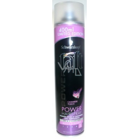 Taft Power Cashmere Touch mega silná fixace lak na vlasy 400 ml