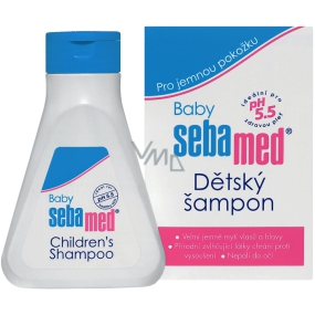 SebaMed Baby Extra jemné mytí šampon pro děti 150 ml