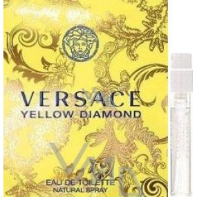 Versace Yellow Diamond toaletní voda pro ženy 1,5 ml s rozprašovačem, vialka