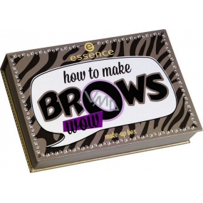 Essence How To Make Brows Wow Make-up Box paletka na úpravu obočí 1 kus