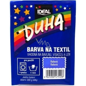 Duha Barva na textil číslo 40 fialová 15 g