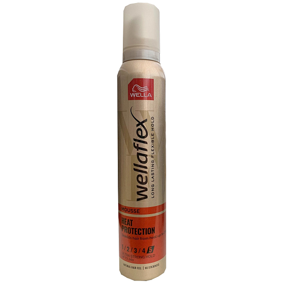 Wella Wellaflex Heat Creations ultra silné zpevnění pěnové tužidlo 200 ml