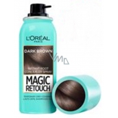 Loreal Paris Magic Retouch vlasový korektor šedin a odrostů 02 Dark Brown 75 ml