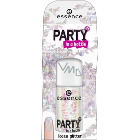 Essence Party In A Bottle třpytky na nehty 01 Party 1 g