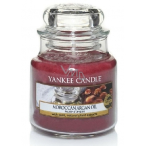 Yankee Candle Moroccan Argan Oil - Marocký arganový olej vonná svíčka Classic malá sklo 104 g