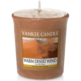 Yankee Candle Warm Desert Wind - Teplý pouštní vítr vonná svíčka votivní 49 g