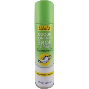 Beauty Formulas Odour Control Shoe deodorant sprej do obuvi 150 ml