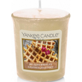Yankee Candle Belgian Waffles - Belgické vafle vonná svíčka votivní 49 g