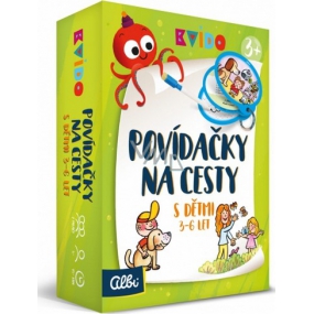 Albi Kvído Povídačky na cesty Malé děti doporučený věk 3-6 let