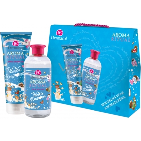 Dermacol Aroma Ritual Winter Dream sprchový gel pro ženy 250 ml + pěna do koupele 500 ml, kosmetická sada
