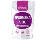 Allnature Epsomská sůl Hořčík, Síran a Mateřídouška do koupele uvolňuje svaly, odbourává stres, detoxikuje organismus 1000 g