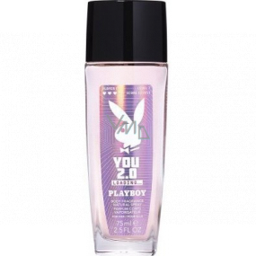 Playboy You 2.0 Loading parfémovaný deodorant sklo pro ženy 75 ml