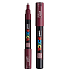 Posca Univerzální akrylátový popisovač 0,7 - 1 mm Bordó PC-1M