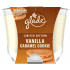 Glade Maxi Vanilla Caramel Cookie s vůní vanilkové sušenky polité karamelem vonná velká svíčka ve skle, doba hoření až 52 hodin 224 g