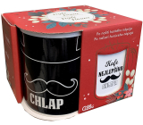 Albi Měnící hrnek Kafe nejlepšího chlapa 310 ml vánoční edice