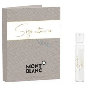 Montblanc Signature parfémovaná voda pro ženy 2 ml s rozprašovačem, odstřik