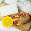 English Soap Skořice & Pomeranč přírodní parfémované toaletní mýdlo s bambuckým máslem 190 g