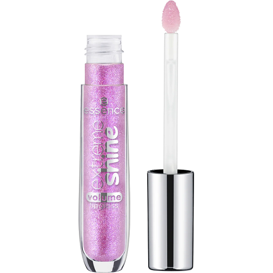 Essence Extreme Shine lesk na rty 10 Sparkling Purple 5 ml