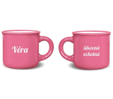 Nekupto Jmenný mini hrníček Věra 100 ml