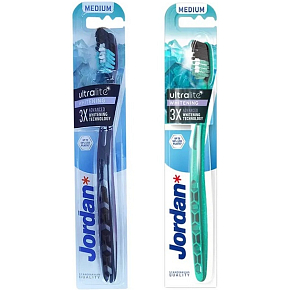 Jordan Ultralite Whitening Medium zubní kartáček, 1 ks