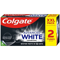 Colgate zubní pasta Advanced White Charcoal 2x75ml