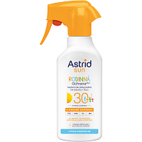 Astrid Sun Pro celou rodinu OF30 mléko na opalování sprej 270 ml