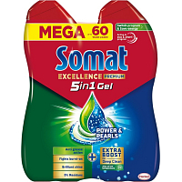Somat Excellence Premium 5v1 gel do myčky duo 2 x 540 ml
