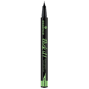 Essence precizní oční linky Flick it! voděodolné 01 Black, 0,5 ml