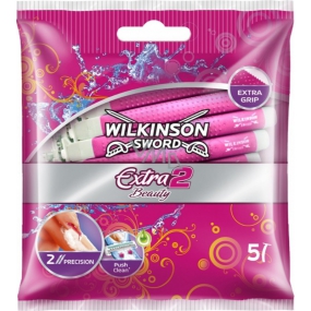 Wilkinson Lady Extra 2 Beauty jednorázový holicí strojek 5 kusů