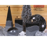 Lima Artic svíčka černá kónická 22 x 250 mm 1 kus