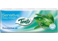 Tento Fresh Eucalyptus hygienické kapesníky 3 vrstvé 10 kusů