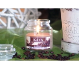 Lima Aroma Dreams Káva aromatická svíčka sklenička s víčkem 120 g
