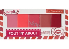 Barry M Pout 'n' O Lip Palette 5 lesků na rty LGP 1