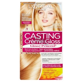 Loreal Paris Casting Creme Gloss Glossy Princess barva na vlasy 8031 creme brulée