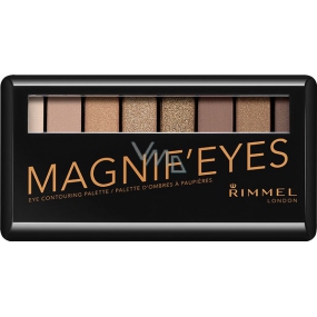 Rimmel London Magnifeyes Eye Contouring Palette paleta očních stínů 001 Keep Calm & Wear Gold 7 g