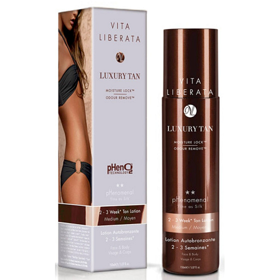 Vita Liberata pHenomenal Samoopalovací mléko na tvář a tělo pro 2-3 týdenní opálení Medium - střední 200 ml