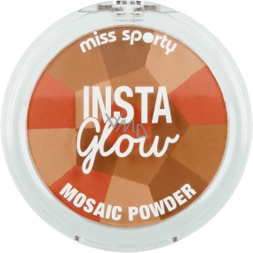 Miss Sporty Insta Glow Mosaic Powder pudr 003 Luminous Dark 7,29 g